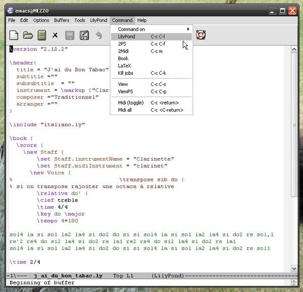 La commande pour compiler le code et obtenir le pdf La commande pour compiler le code et obtenir le pdf